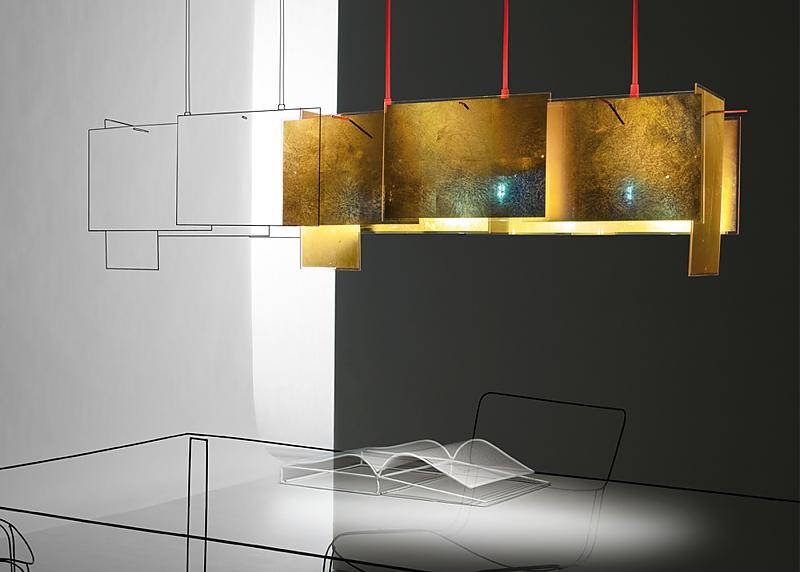 Ingo Maurer: 24 Karat Blau M