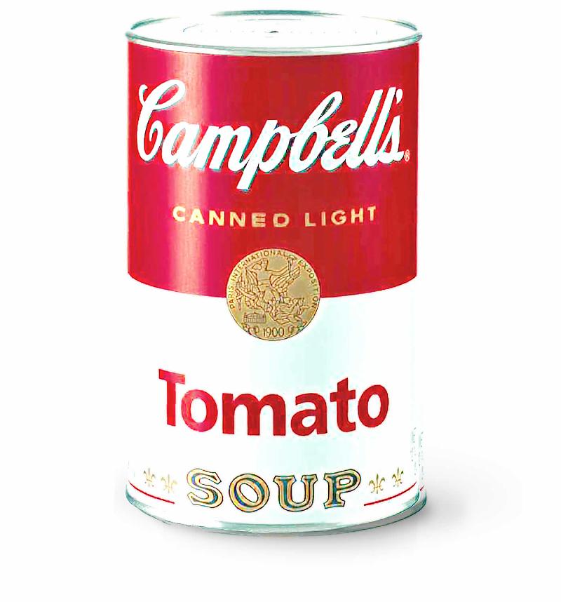 Ingo Maurer Campbell Canned  Light Lampe 