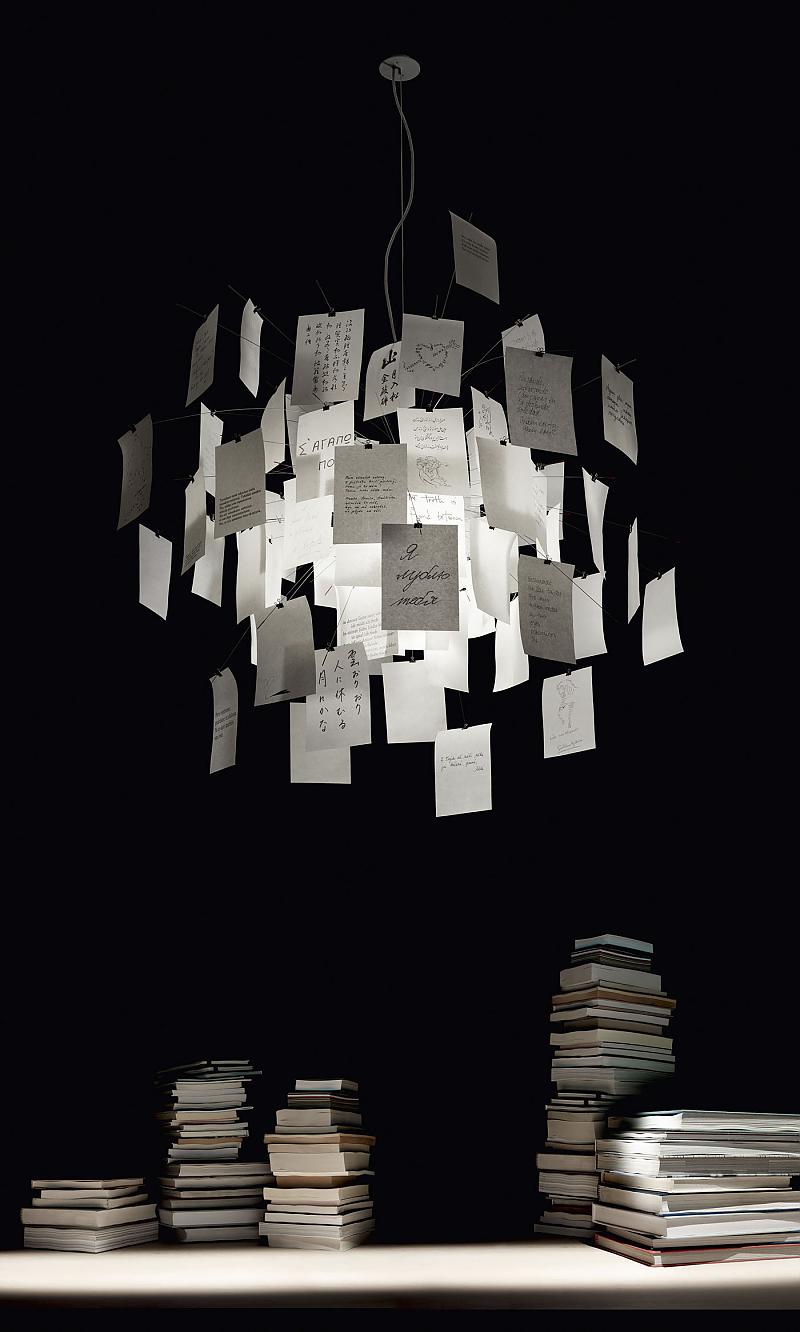 Ingo Maurer: Ingo Maurer: Zettel'z 5 | Pendant Light